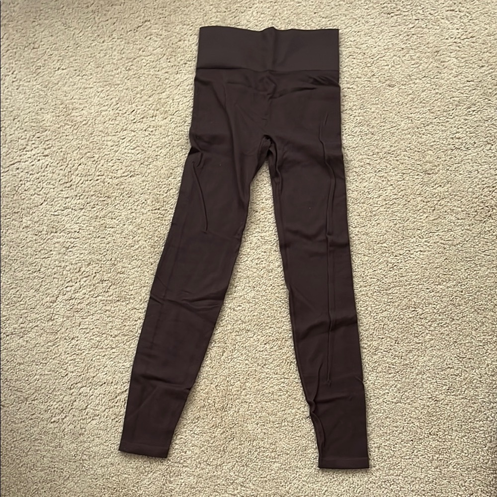Babaton Ribbed Brown Leggings